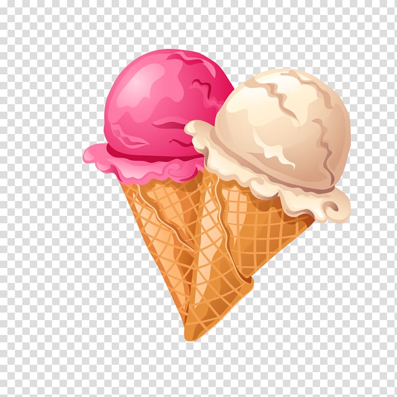 Ice cream cone Fast food Pizza, ice cream transparent