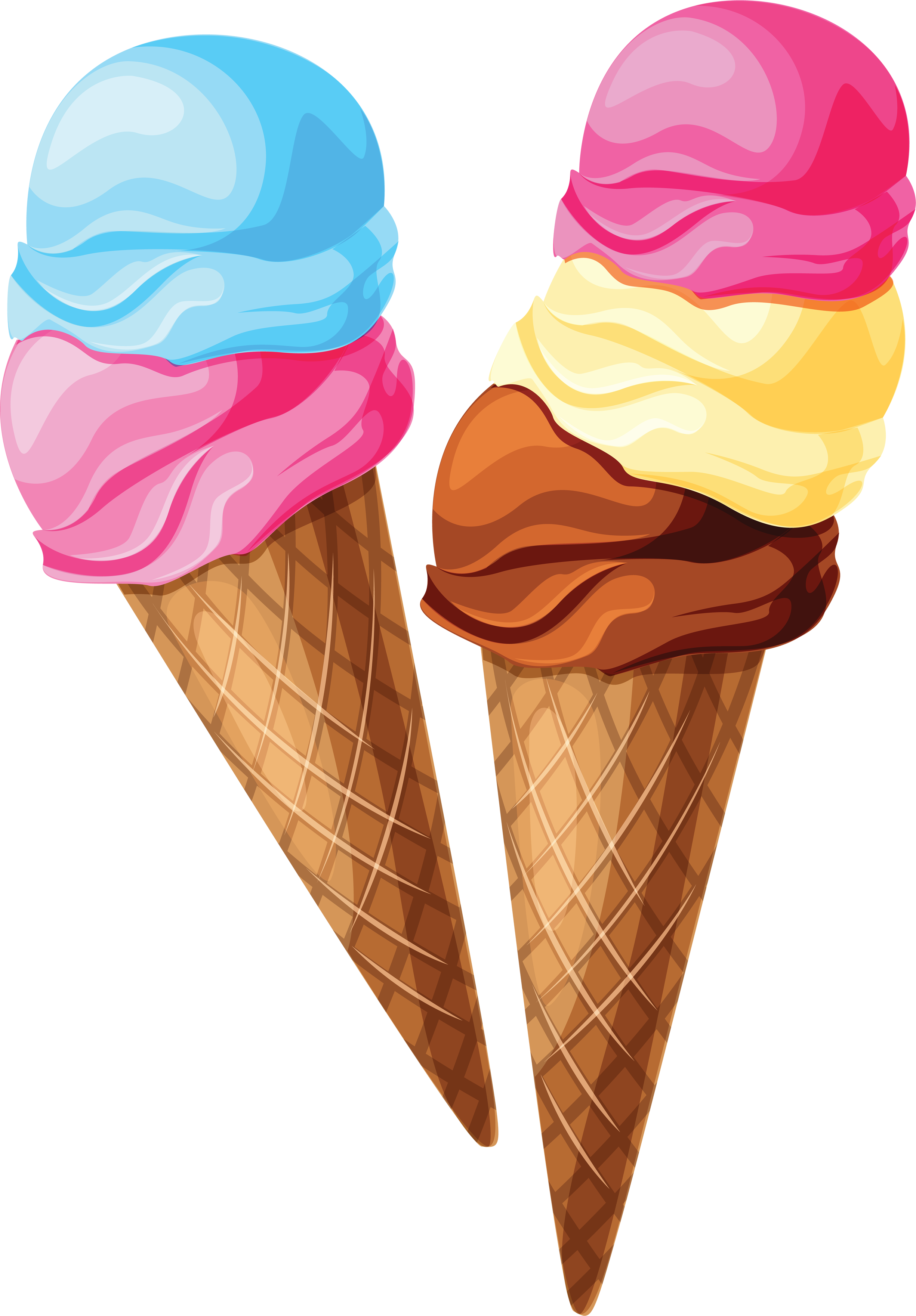 Ice cream gelato.