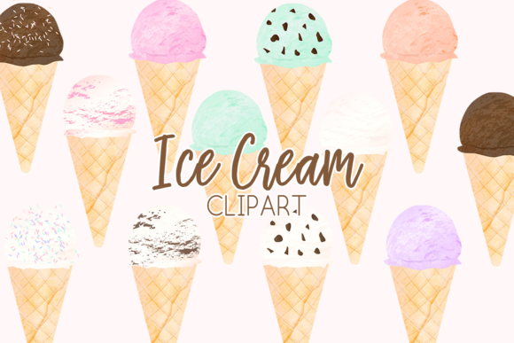 Ice cream clipart.