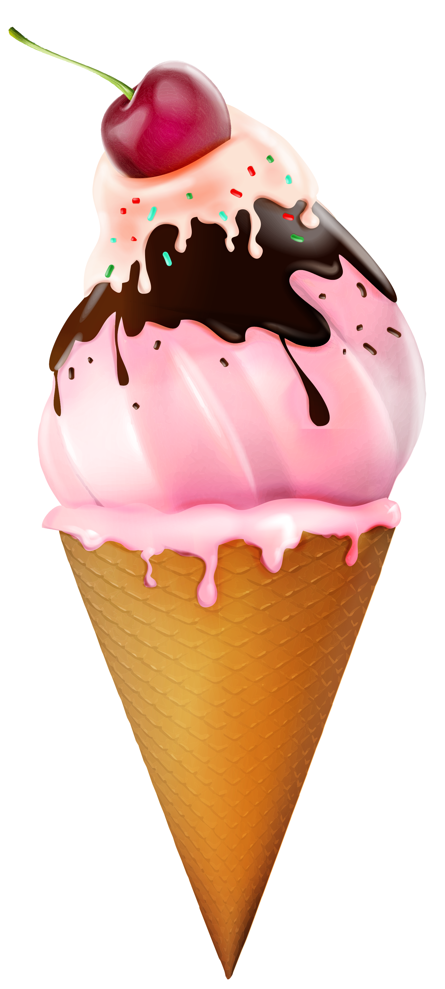 Ice cream cone cute ice clipart kid