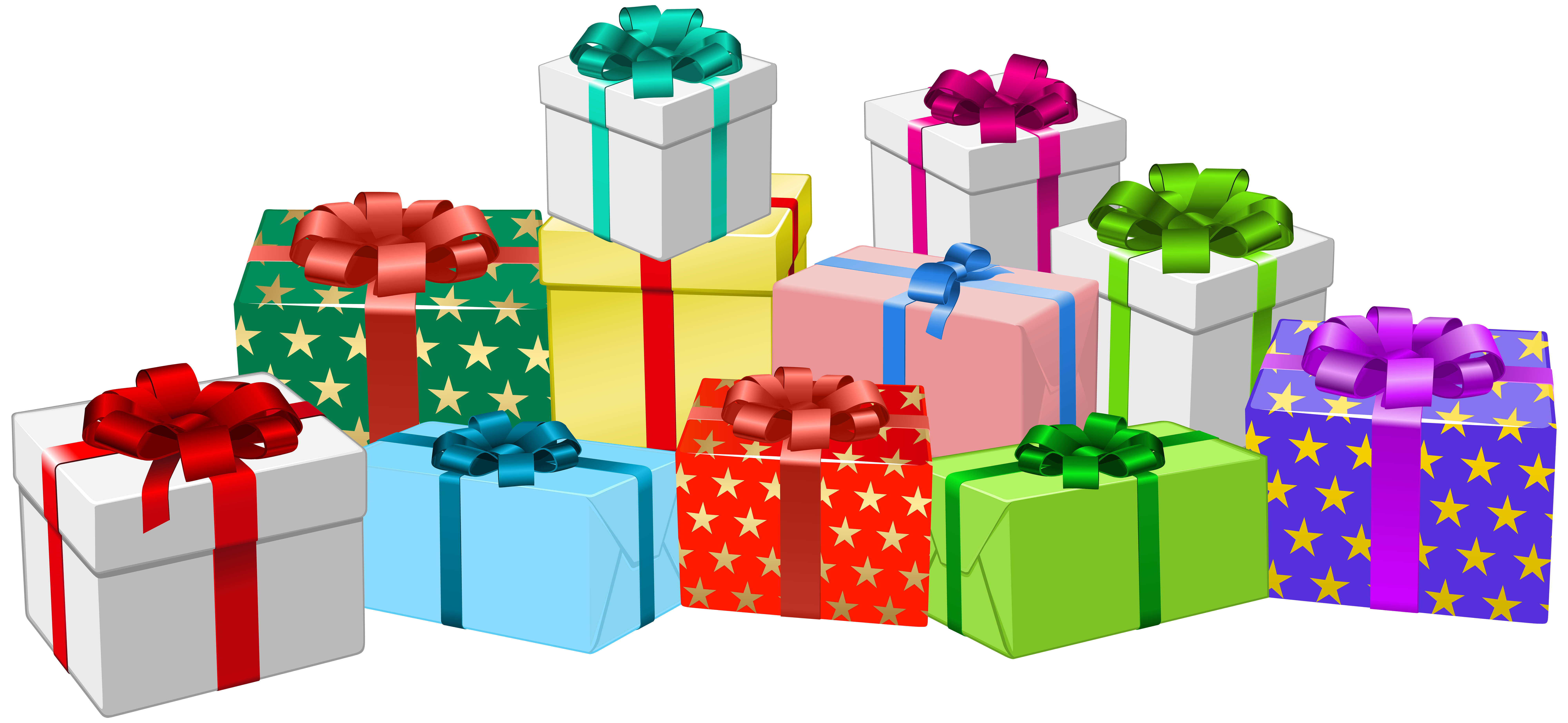 Gift boxes png.