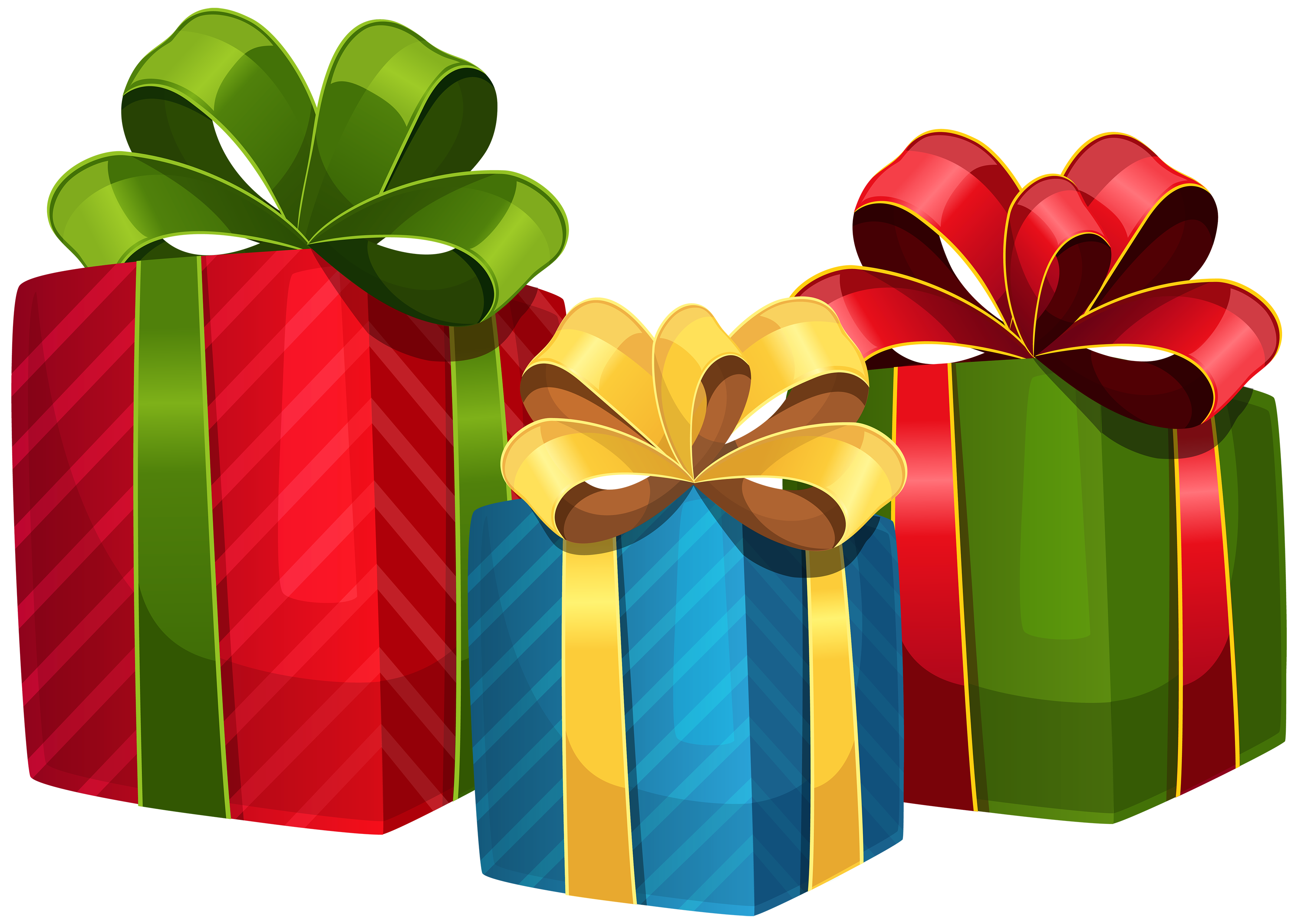 Colorful gift png.