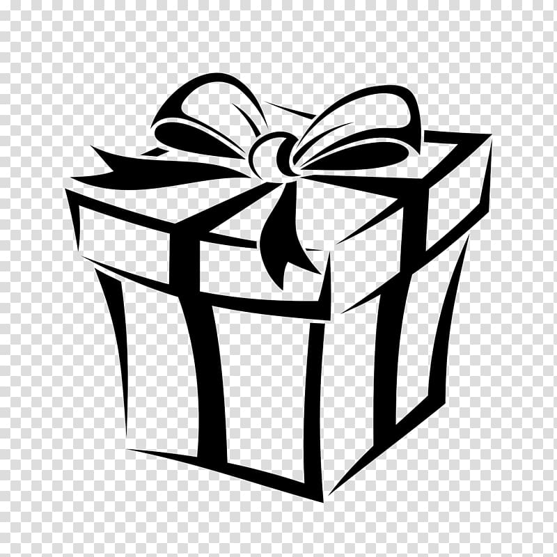 Gift clipart png black and white pictures on Cliparts Pub