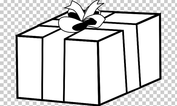 gift clipart png black and white
