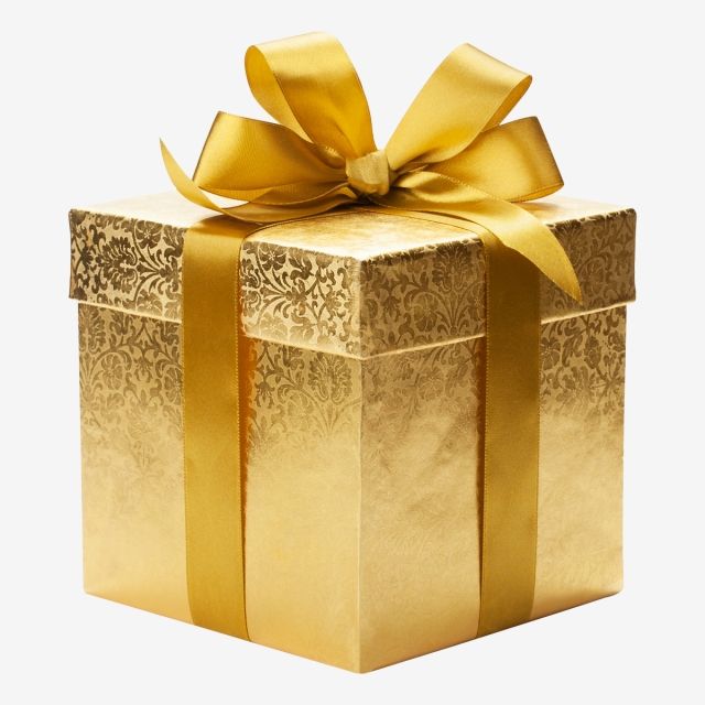 gift clipart png gold
