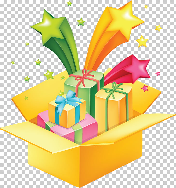 Gift Birthday Holiday Jubileum New Year, prize, gift box PNG
