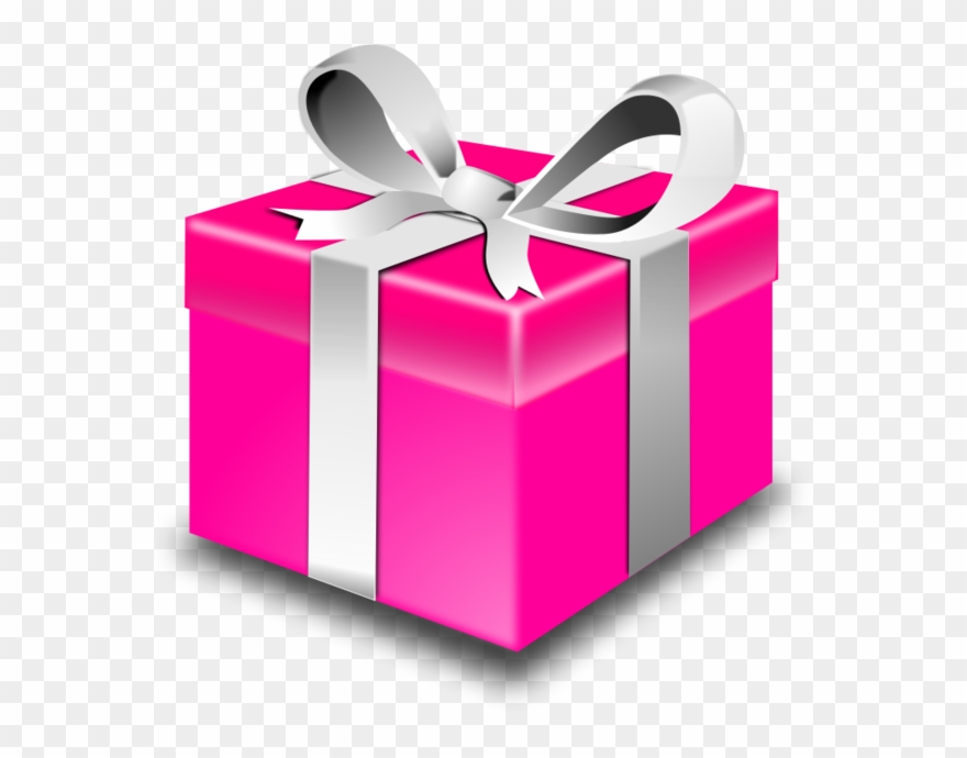 Present Or A Gift Wrapped Box Vector Clip