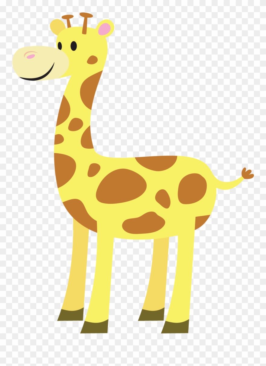 Cute giraffe clipart.