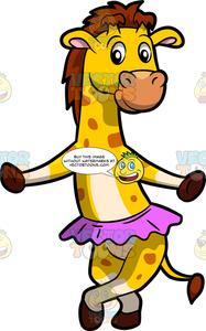 A Dancing Giraffe