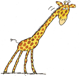 giraffe clipart kids