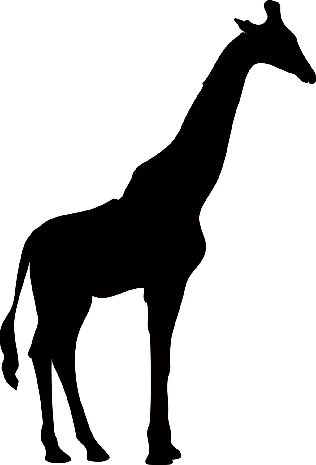 Best giraffe silhouette.