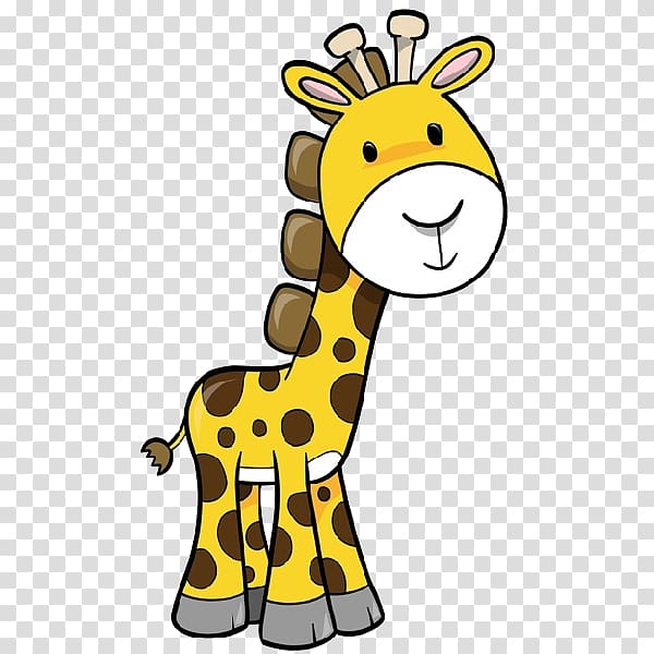 Baby Giraffes , giraffe cartoon transparent background PNG