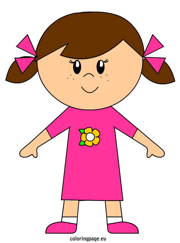 Girl clipart free.