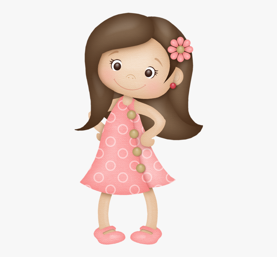 Clipart girl with.