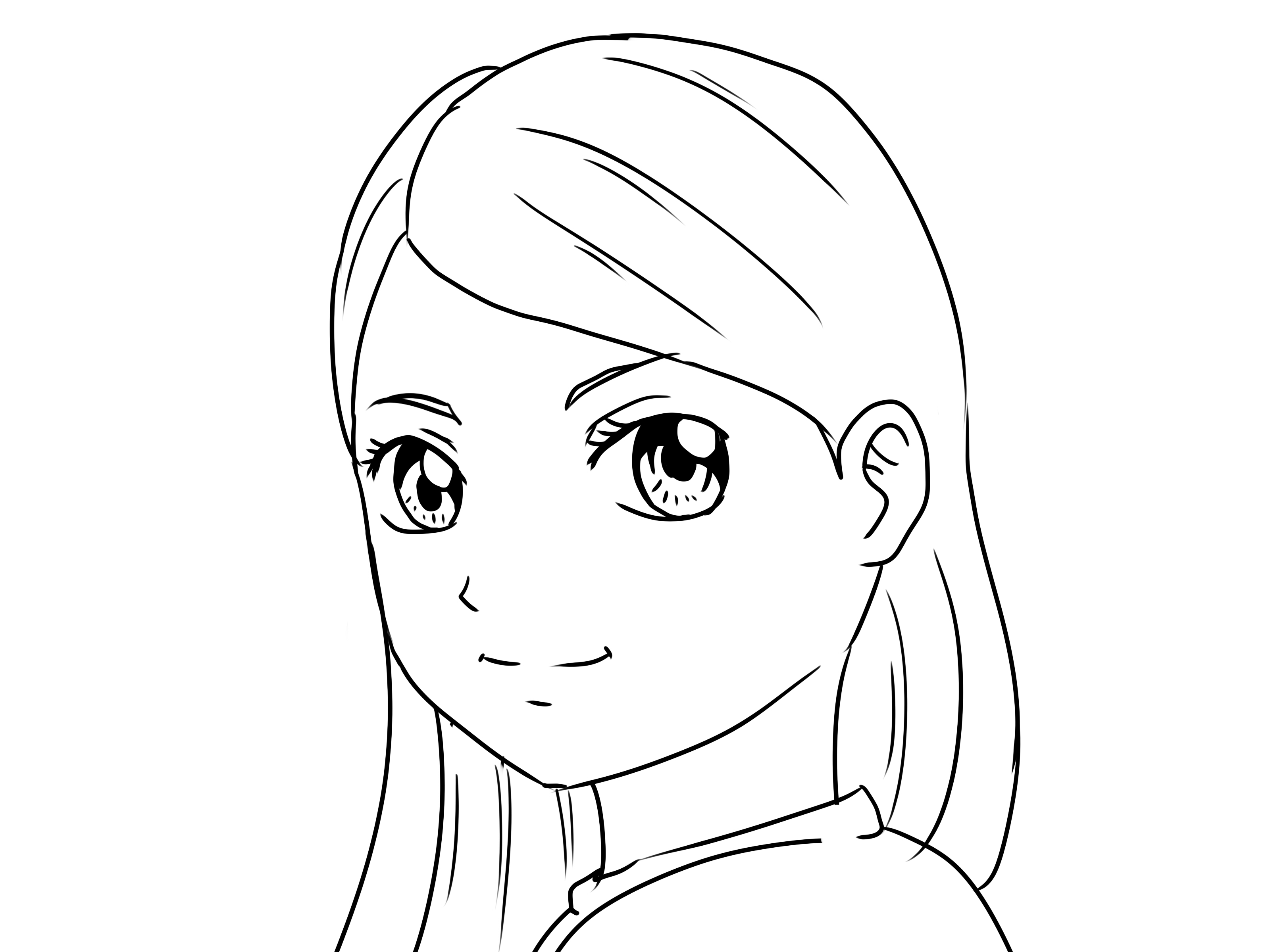 Free Easy Girl Drawing, Download Free Clip Art, Free Clip
