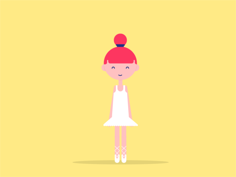 Ballet girl by Ali Snawi on Dribbble