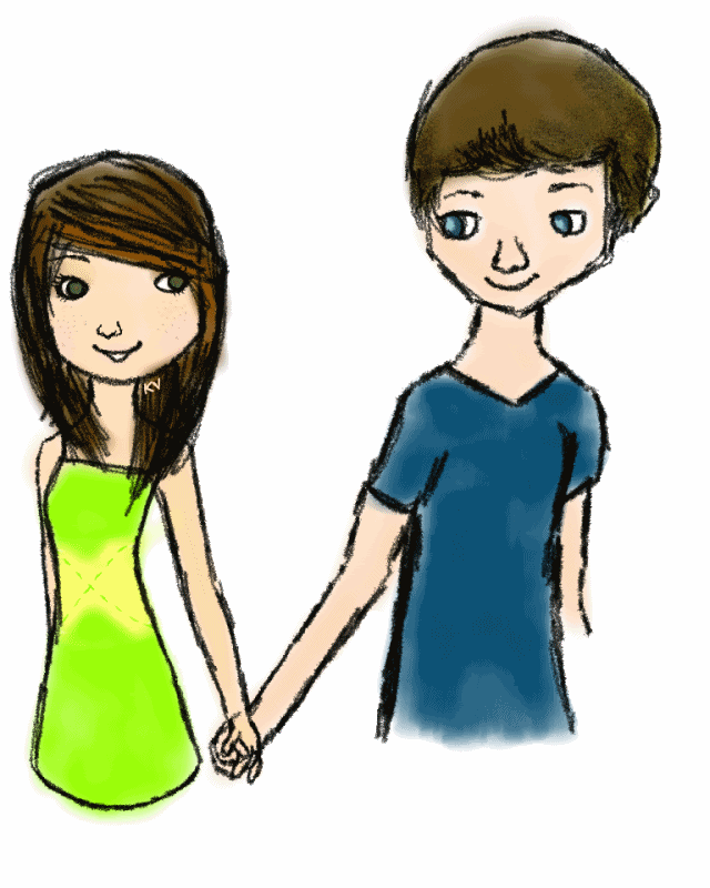 Boy And Girl Holding Hands To Draw Clipart Best Computer