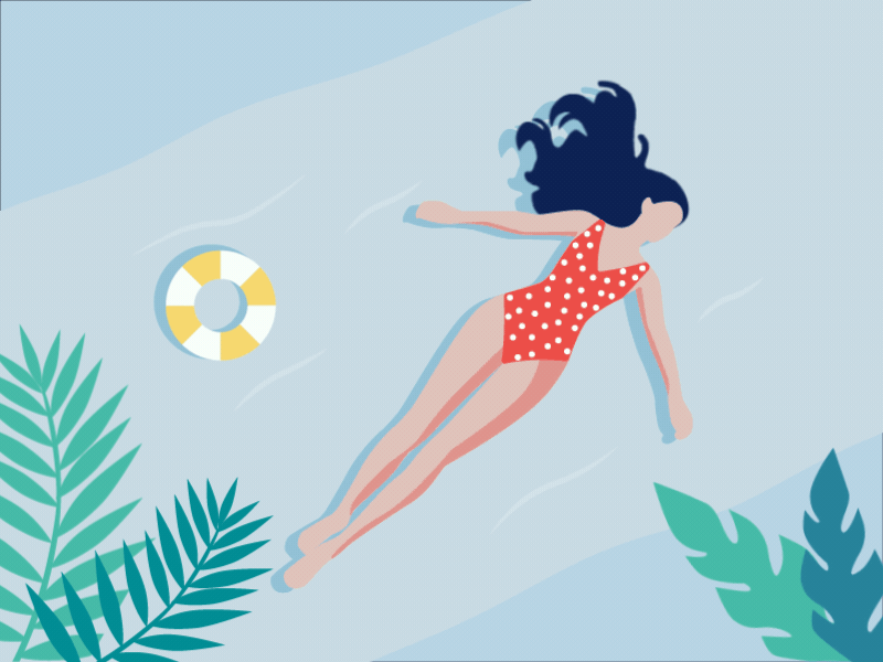 Summer girl gif by