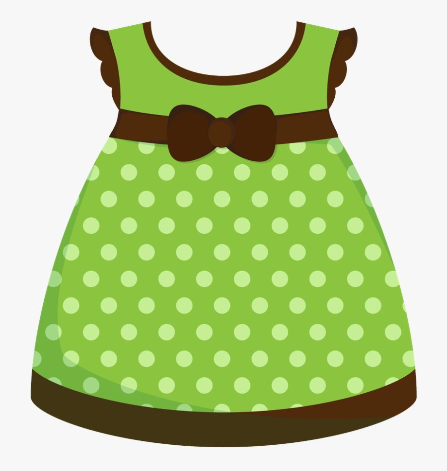 Baby Girl Dress Clipart
