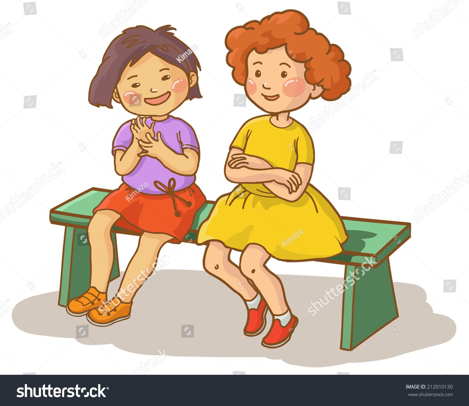 Girls talking clipart clipart images gallery for free
