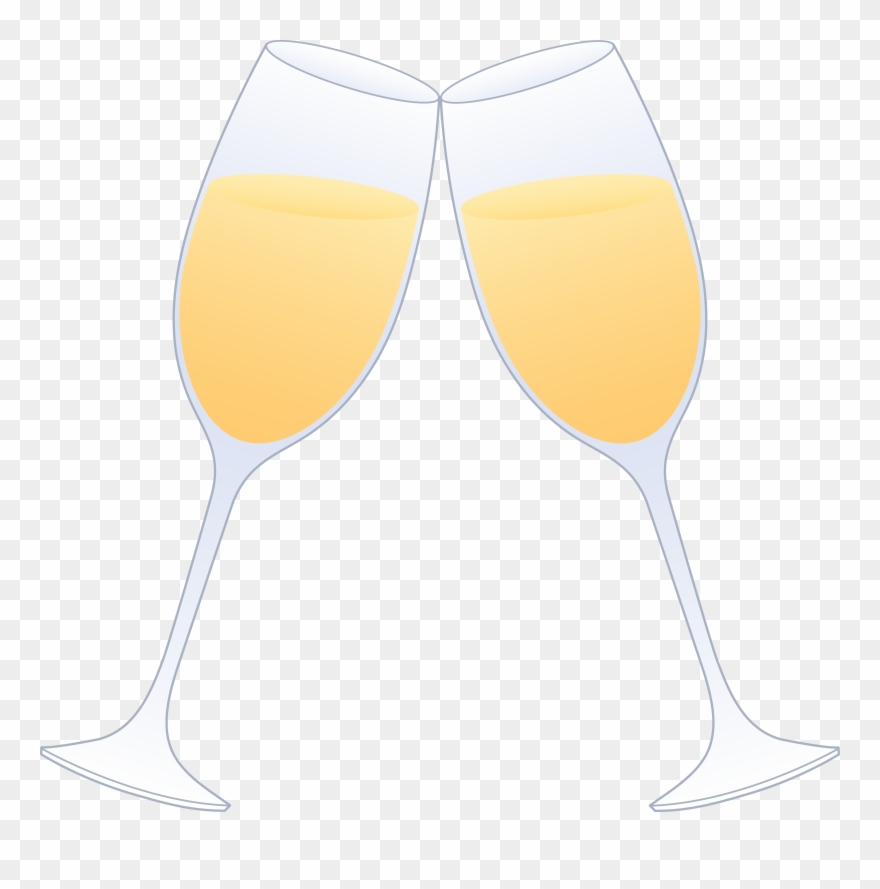 Cheers Clipart Champagne Glass