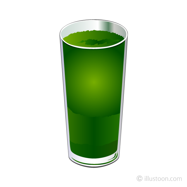 Green juice clipart.