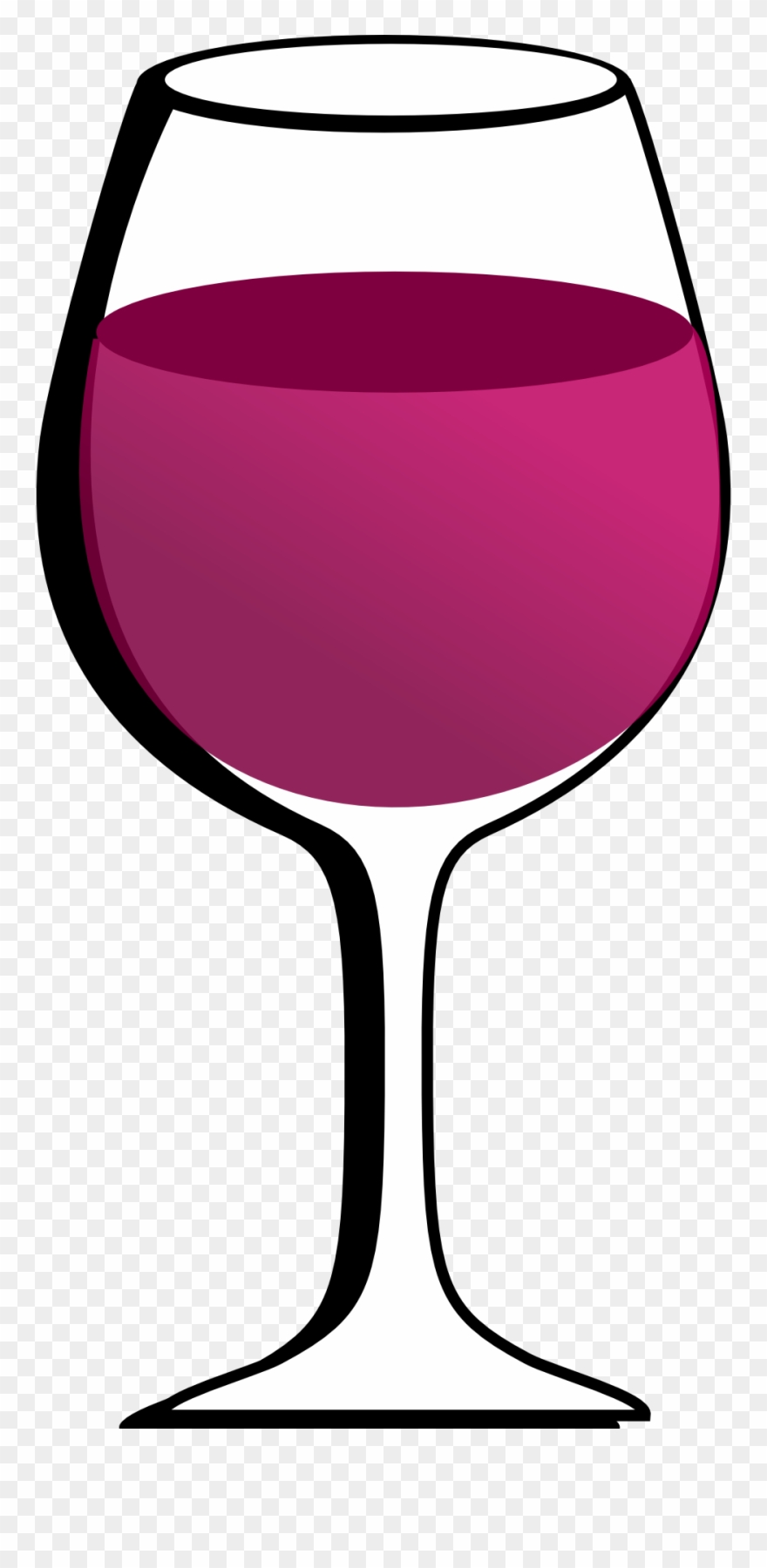 Wine clip pink.