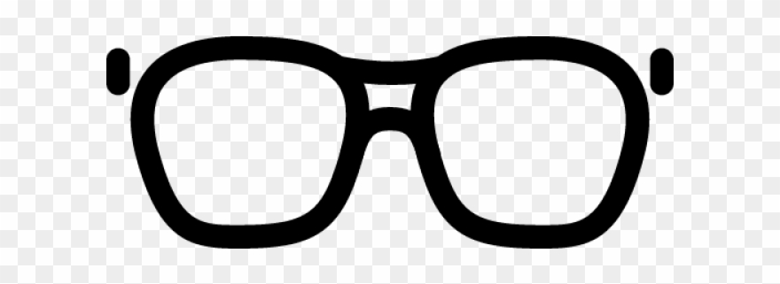 Spectacles clipart round.