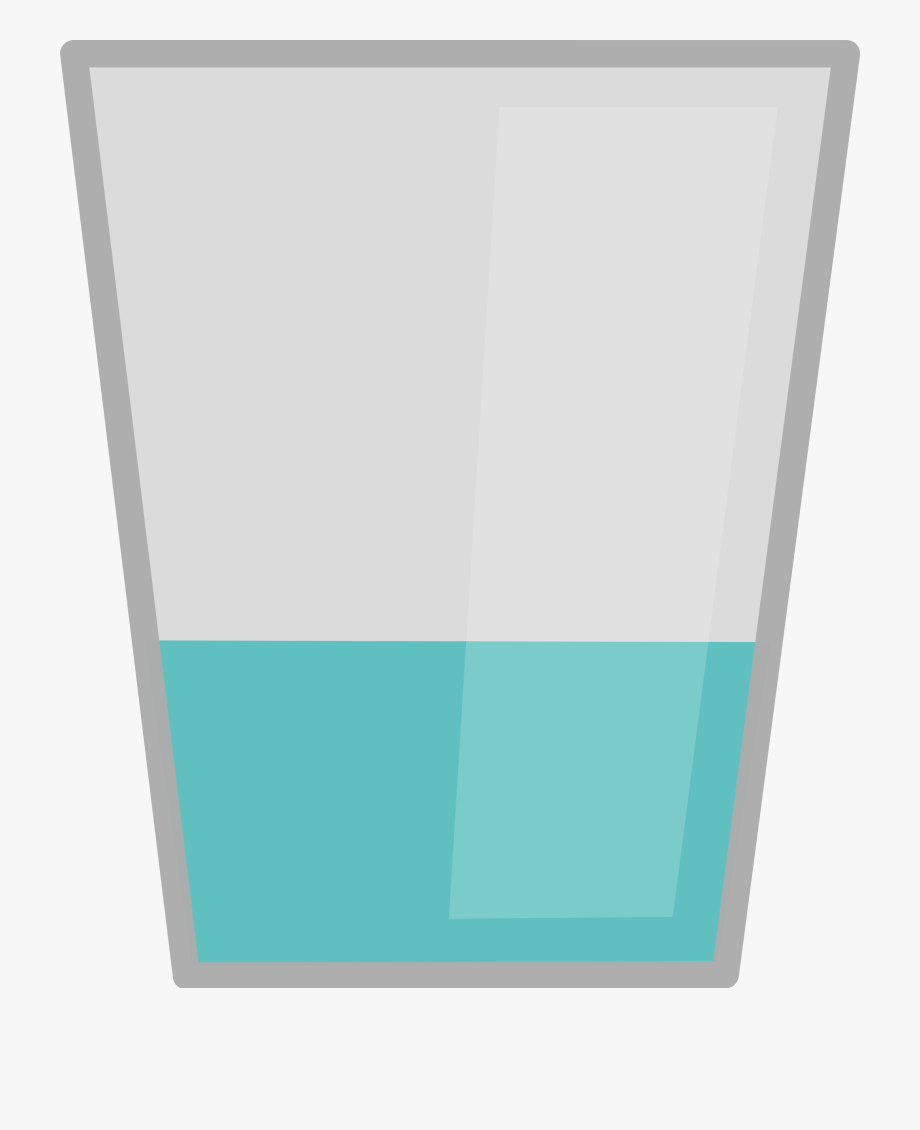 Glass Of Water With Transparent Background