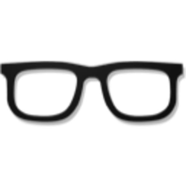 Hipster glasses clipart free images