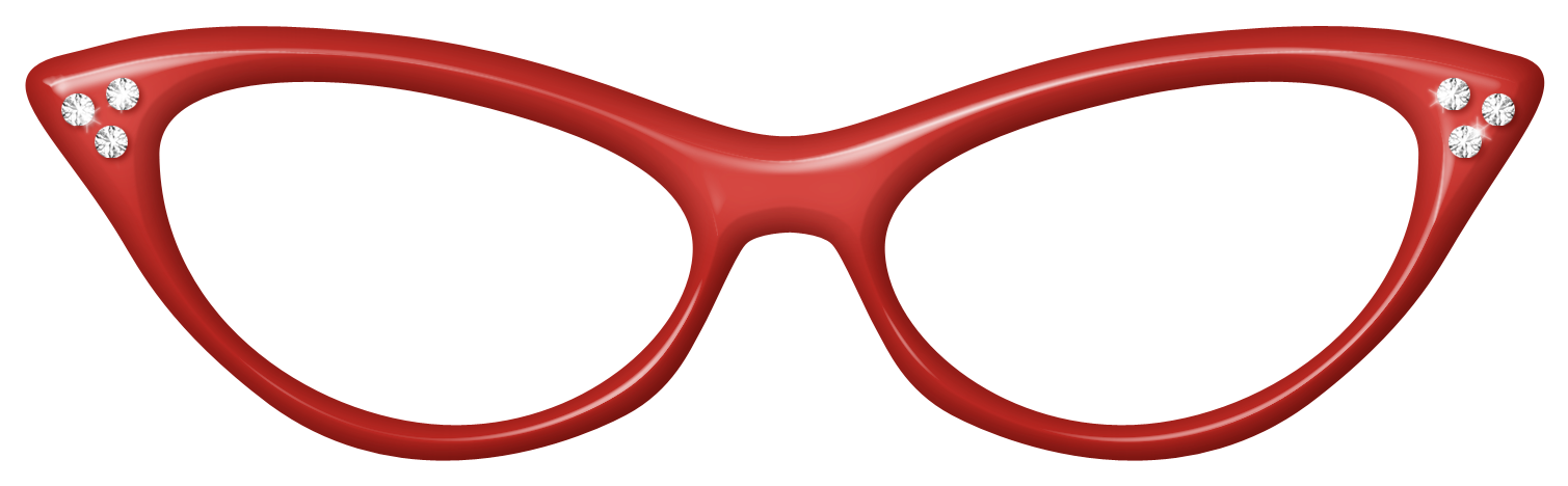 Red Glasses PNG Clipart Picture