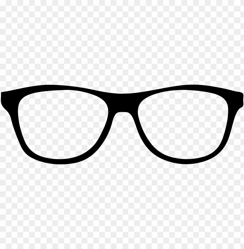 Glasses frames clipart PNG image with transparent background