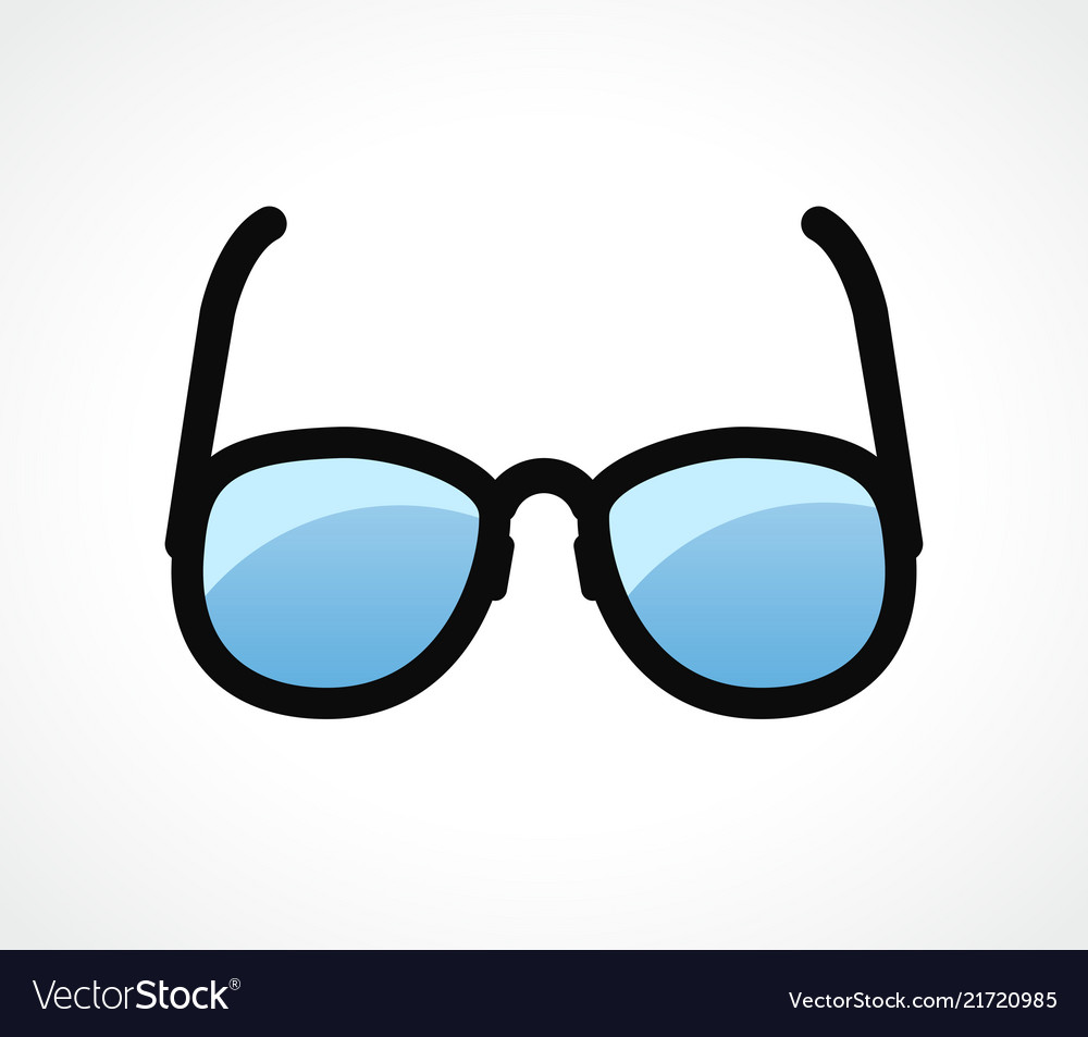 Eye glasses design clipart
