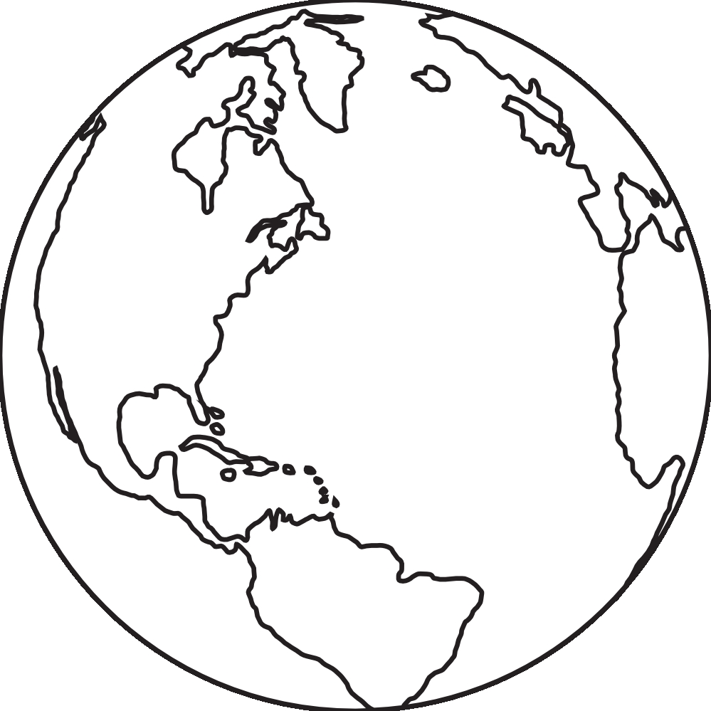 Globe picture black and white pictures and png