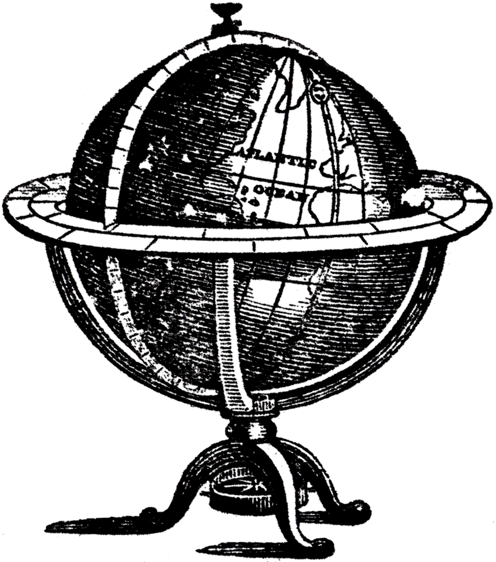 Globe Clipart Steampunk Free On Transparent Png