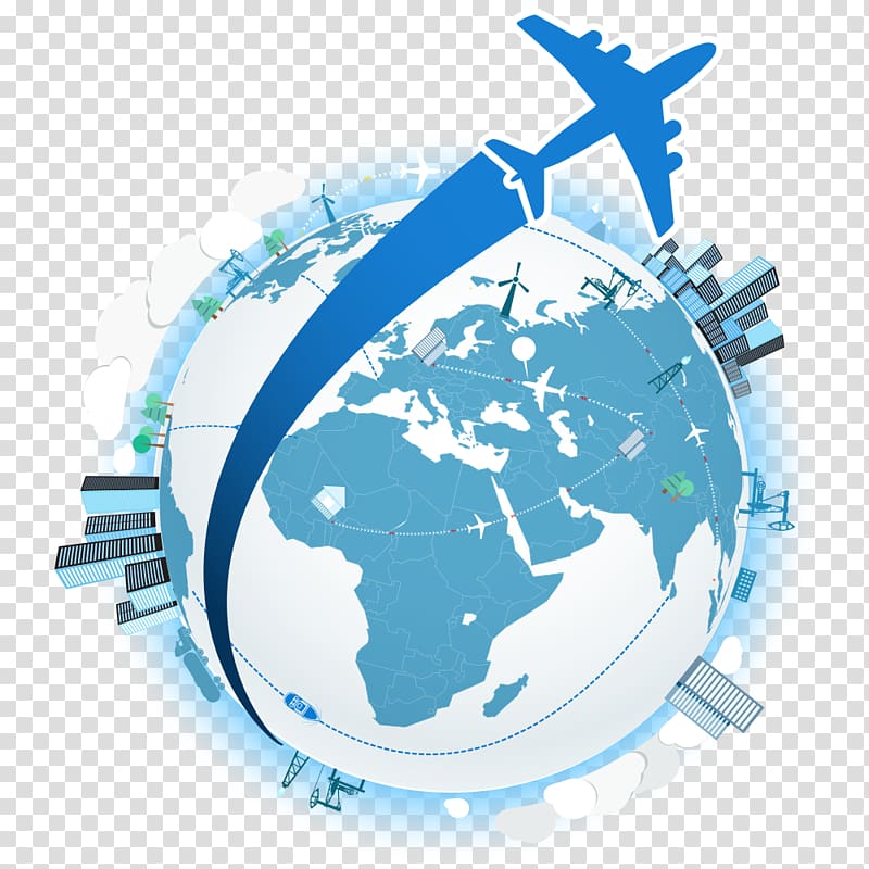 Airplane Air travel, travel agency transparent background