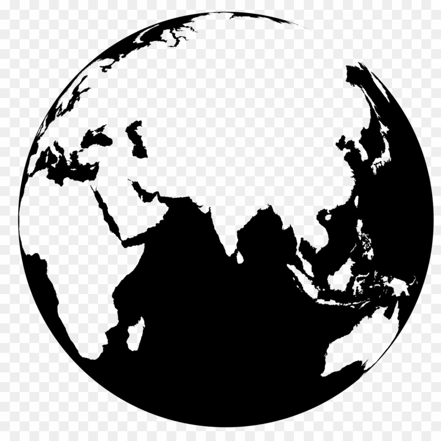 Earth Silhouette PNG Globe Earth Clipart download