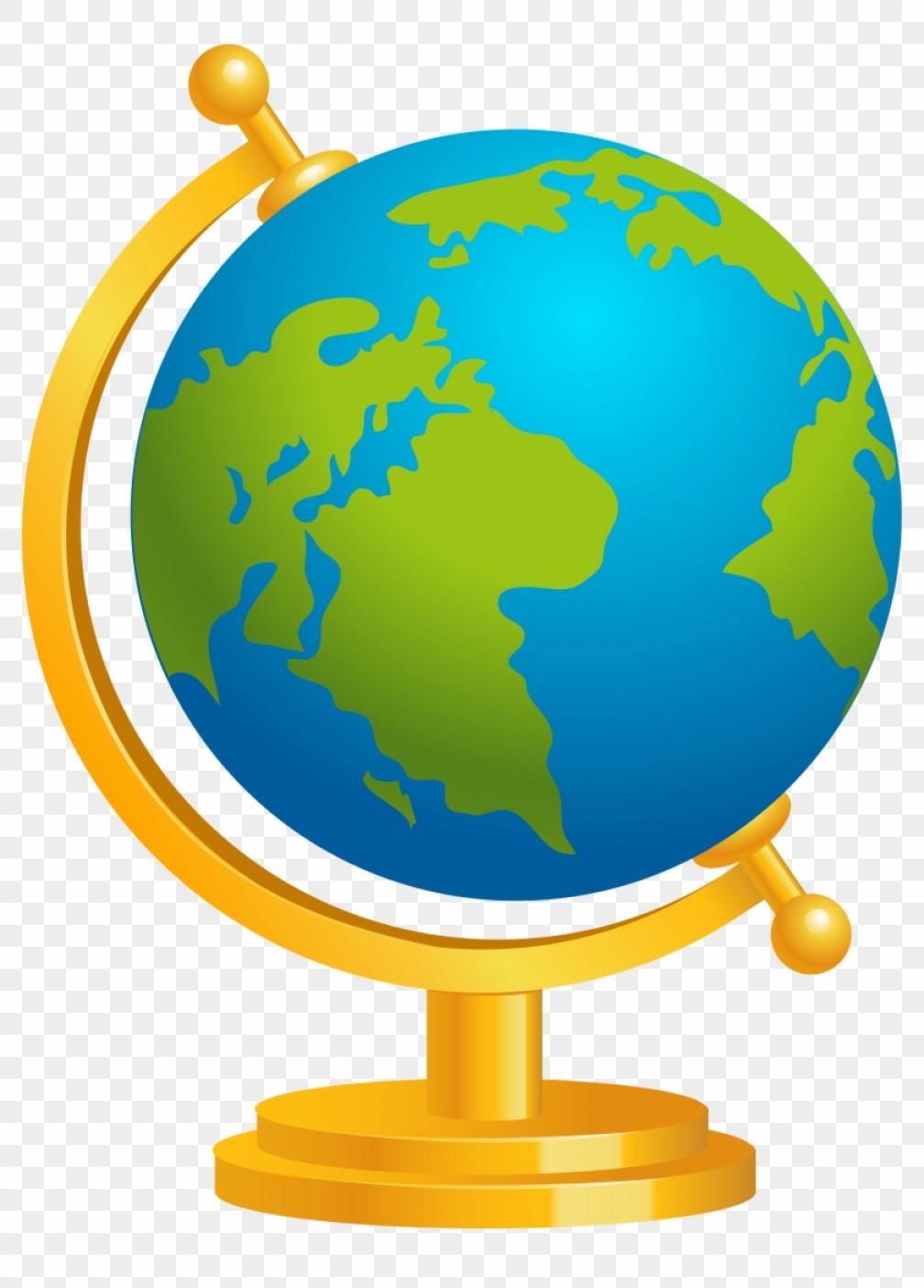 Globe Clipart Stand Clipart Transparent Png