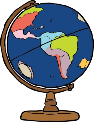Free earth globe.