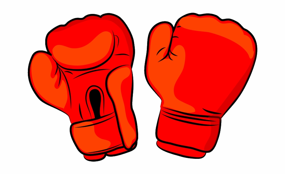 Boxing gloves clipart.