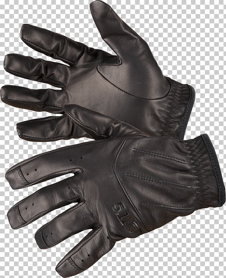 Glove leather black.