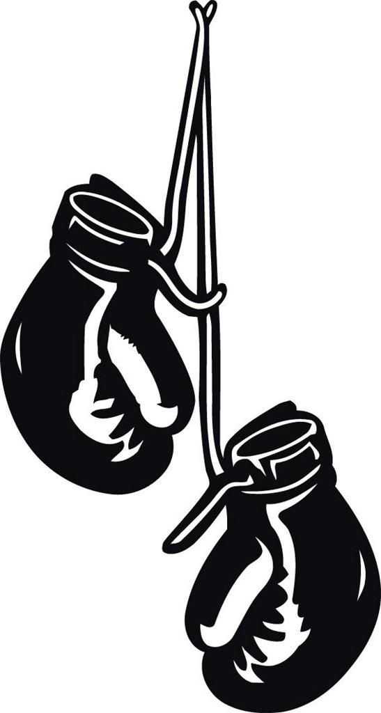Boxing clipart black boxing gloves clipart