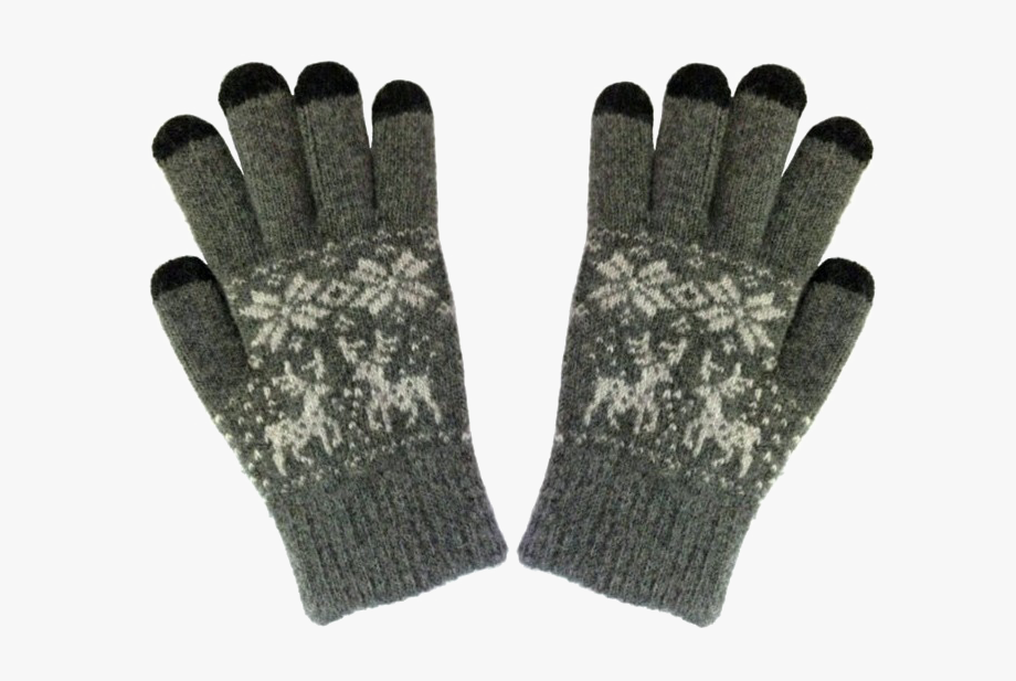 Winter gloves png.
