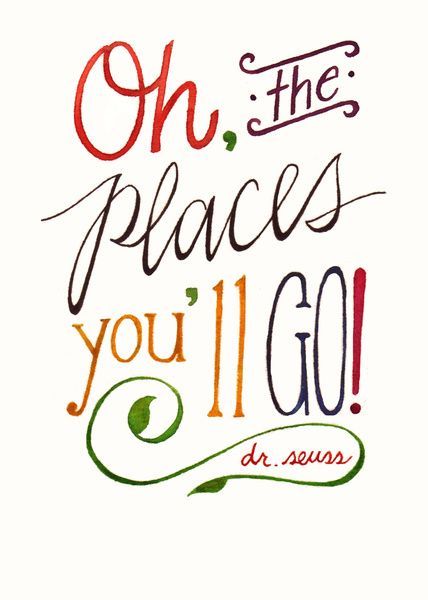 Oh The Places You Ll Go Clipart