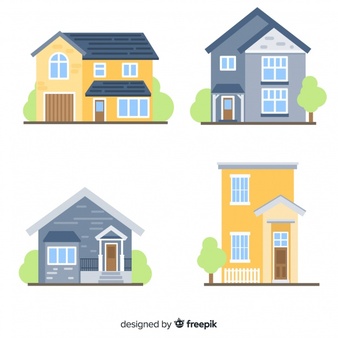 go home clipart front house