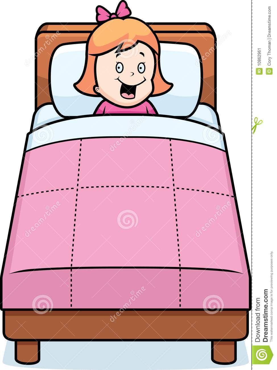 Going bed clipart.