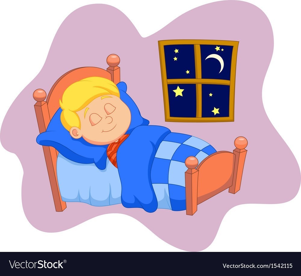 Bed clipart with.