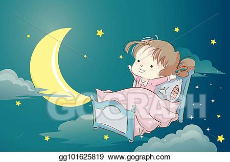 go to bed clipart pink