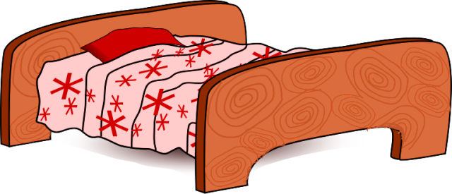 Bed clipart twin.