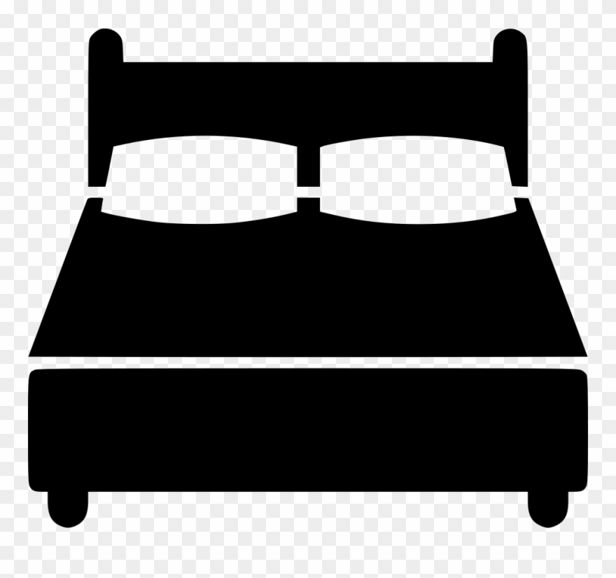Clipart bed svg.